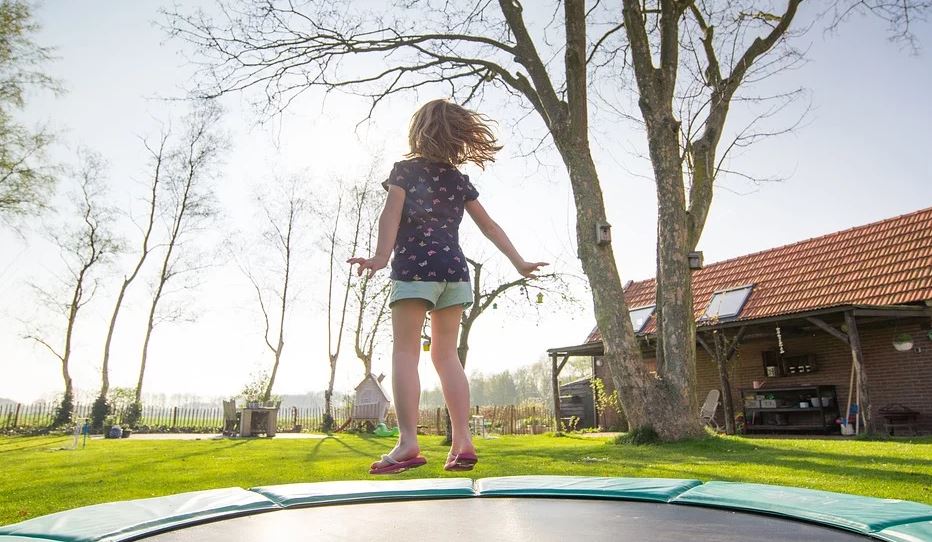 Trampoline de Jardin