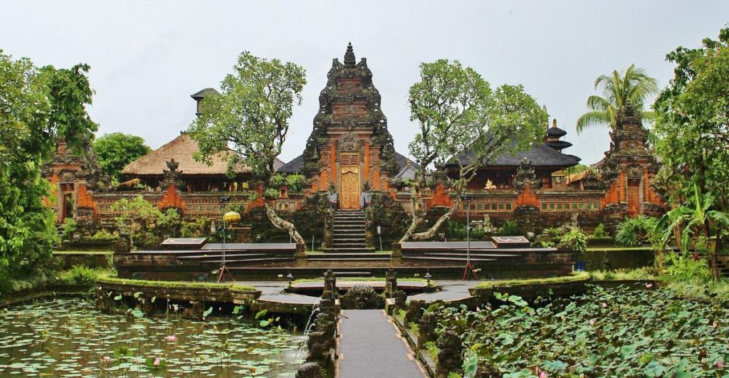 Temple d'Ubud à Bali